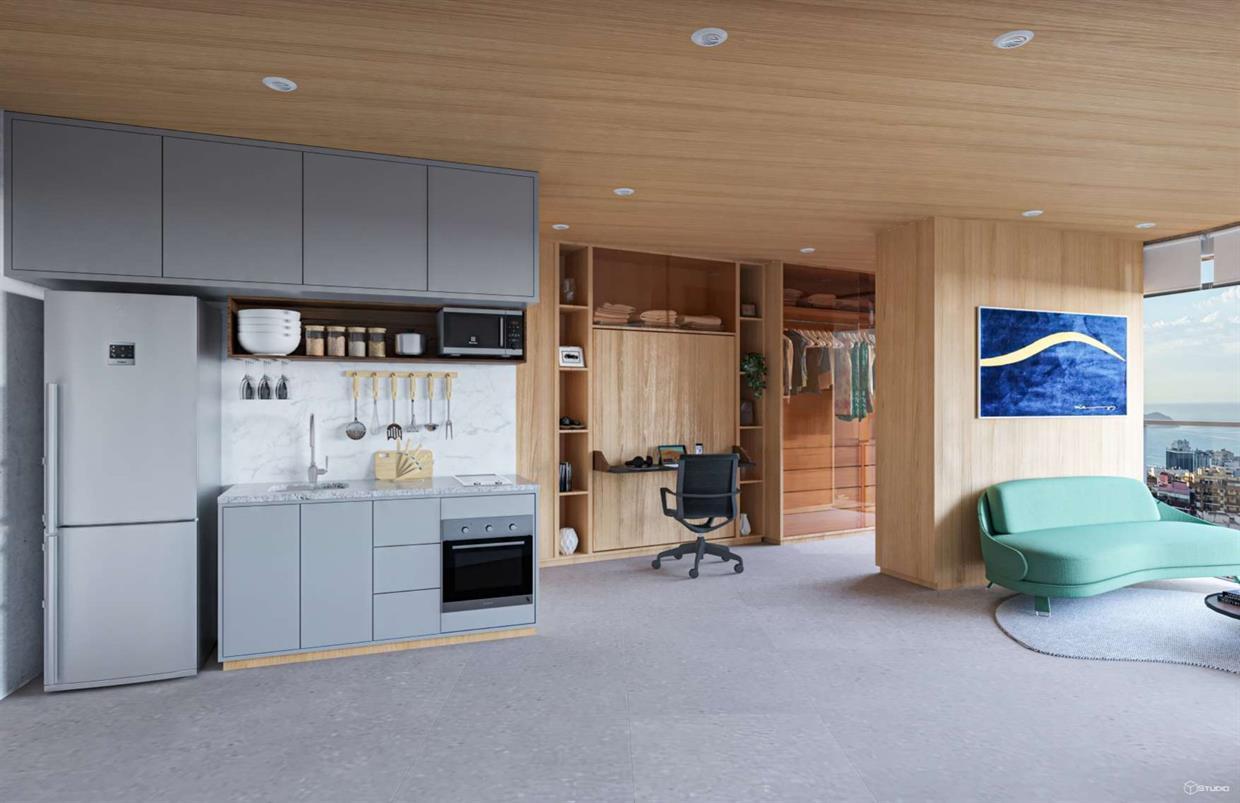 Apartamento, 1 quarto, 40 m² - Foto 3