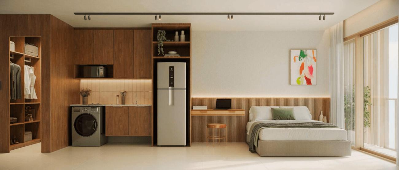 Apartamento, 2 quartos, 29 m² - Foto 10