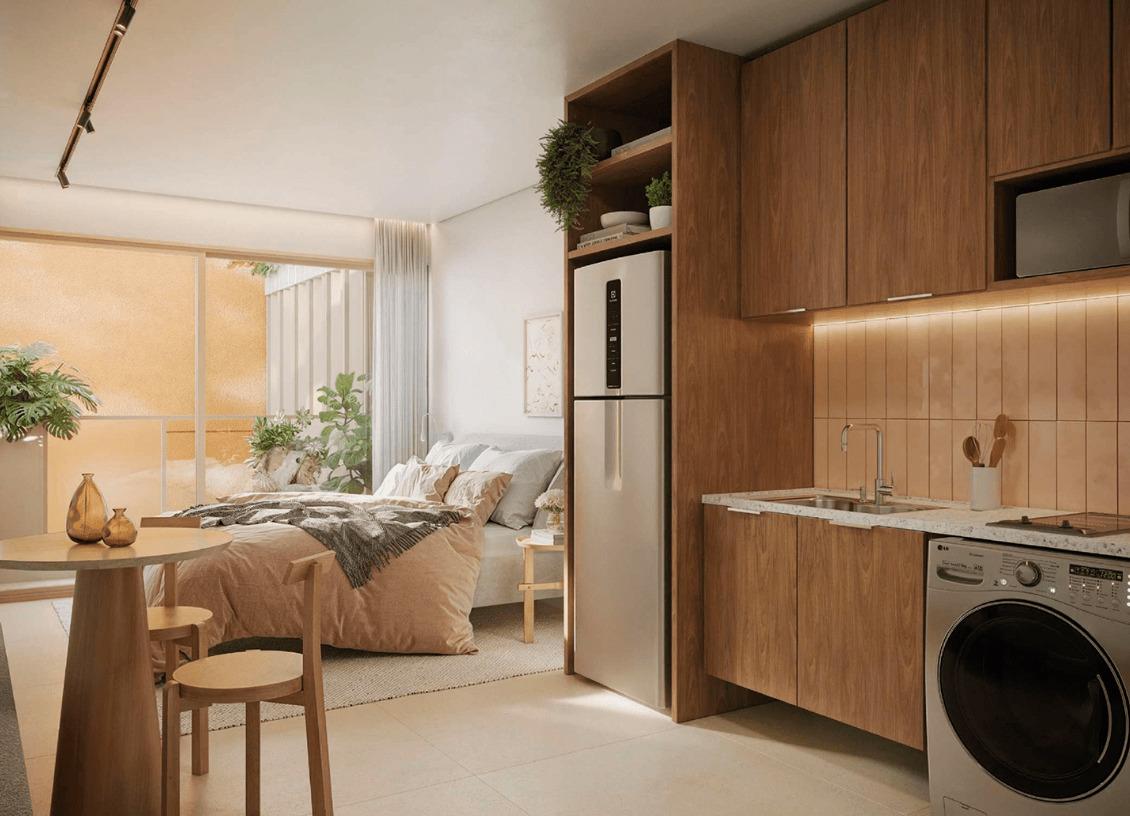 Apartamento, 2 quartos, 29 m² - Foto 12