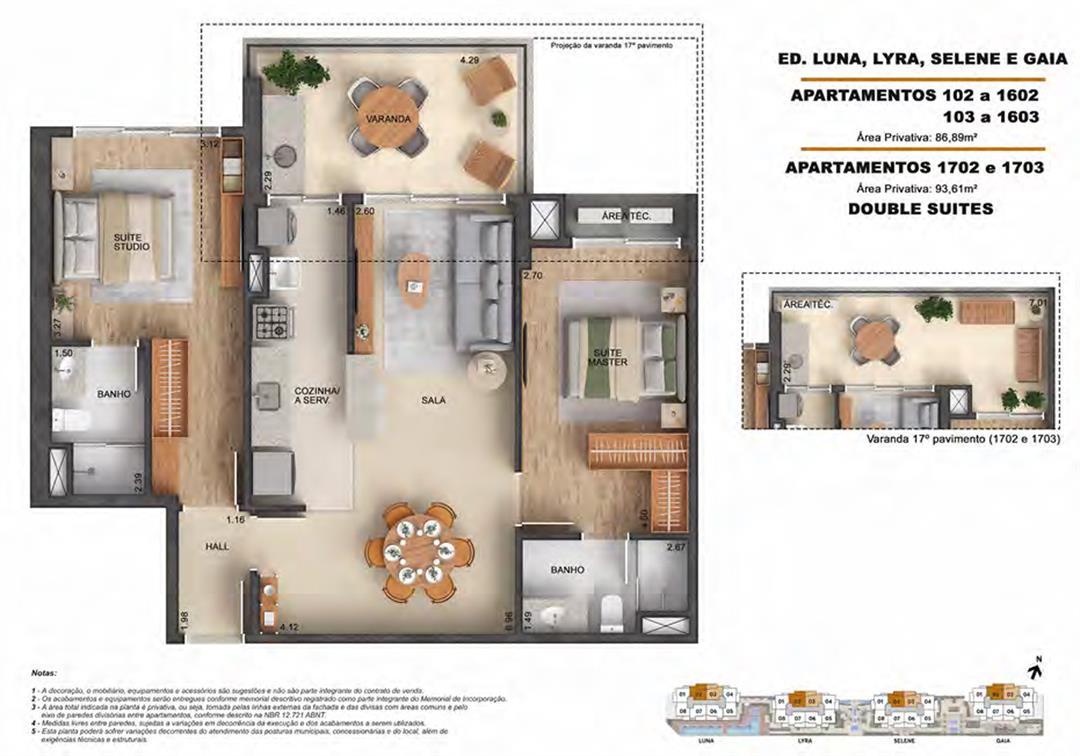 Apartamento, 2 quartos, 90 m² - Foto 8